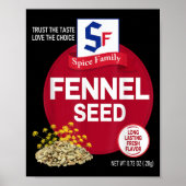 Fennel Seed Halloween Sce Costume Group Matching Poster (Vorne)