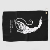 Fenrir Fenris ist ein freier Hund, der die Mytholo Golfhandtuch (Horizontal)