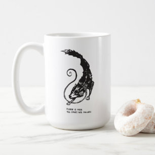 Fenrir Fenris ist ein freier Hund, der die Mytholo Kaffeetasse