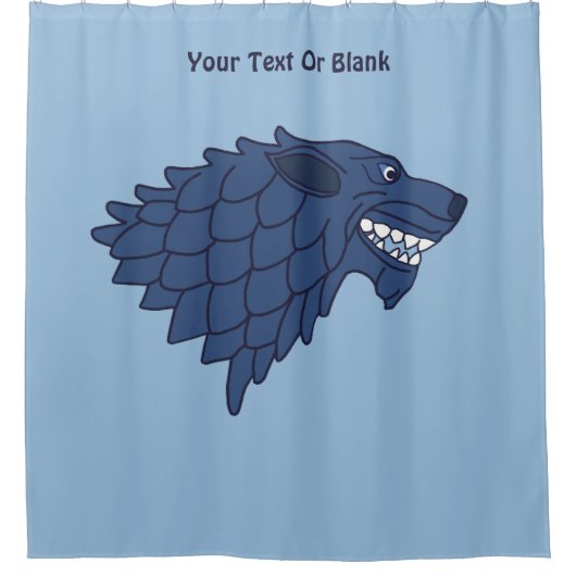 Fenrir/Fenriswolf Duschvorhang (Vorderseite)