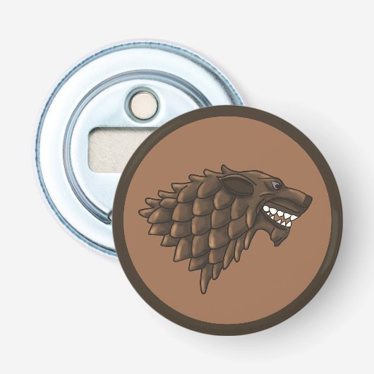 Fenrir/Fenriswolf Flaschenöffner (Vorderseite)
