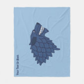 Fenrir/Fenriswolf Fleecedecke (Vorderseite)