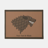 Fenrir/Fenriswolf Fußmatte (Vorderseite)