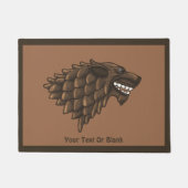 Fenrir/Fenriswolf Fußmatte (Vorderseite)