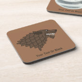 Fenrir/Fenriswolf Getränkeuntersetzer (Linke Seite)