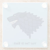 Fenrir/Fenriswolf Glasuntersetzer (Rückseite)