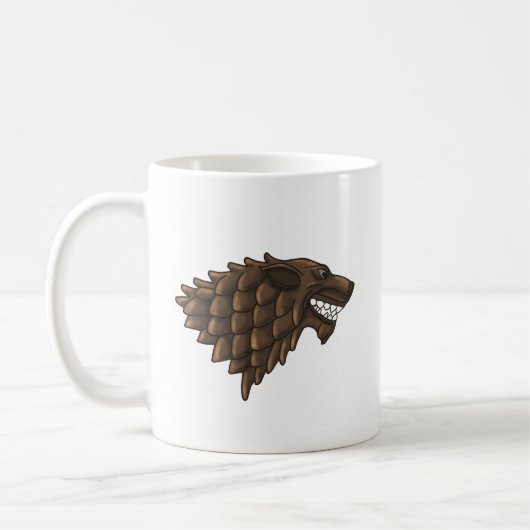 Fenrir/Fenriswolf Kaffeetasse (Links)