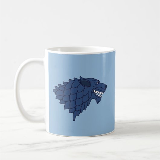 Fenrir/Fenriswolf Kaffeetasse (Links)