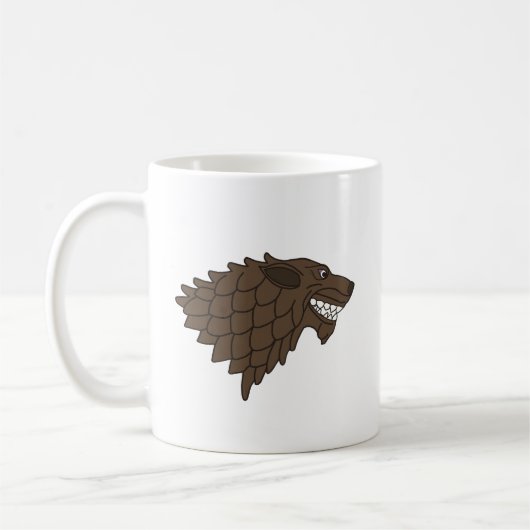 Fenrir/Fenriswolf Kaffeetasse (Links)