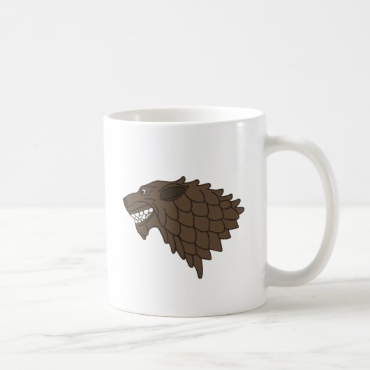 Fenrir/Fenriswolf Kaffeetasse (Rechts)