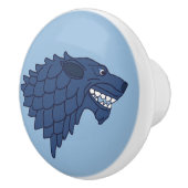 Fenrir/Fenriswolf Keramikknauf (Rechts)