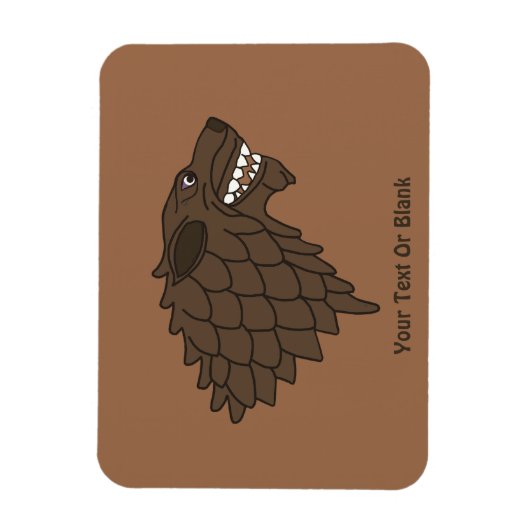 Fenrir/Fenriswolf Magnet (Vertikal)