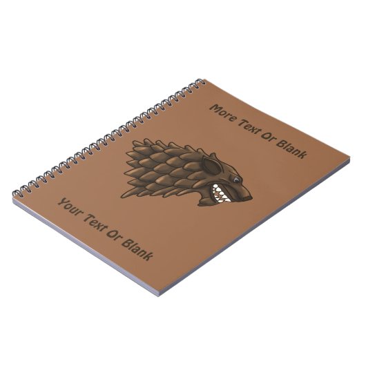 Fenrir/Fenriswolf Notizblock (Linke Seite)