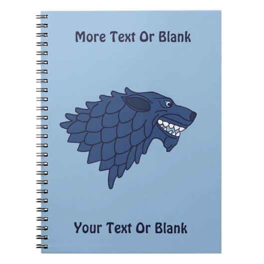 Fenrir/Fenriswolf Notizblock (Vorderseite)