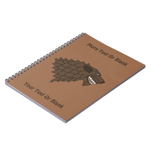 Fenrir/Fenriswolf Notizblock (Linke Seite)