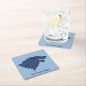 Fenrir/Fenriswolf Rechteckiger Pappuntersetzer (Vor Ort)