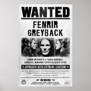 Fenrir Greyback Gewollt Poster