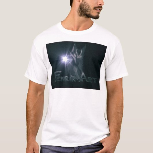 Fenrir Kunst-Geschenke T-Shirt (Vorderseite)