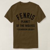 Fenris Planet der Wölfe 2 T-Shirt (Design vorne)