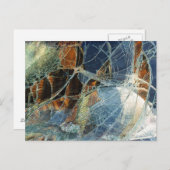 Fenster abgebrochen postkarte (Vorne/Hinten)