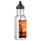 Fenster Abstrakte Kunstflasche Edelstahlflasche (Links)