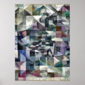 Fenster "Abstrakte Malerei" mit Verzögerung 3 Poster (Vorne)