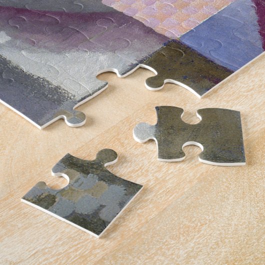 Fenster "Abstrakte Malerei" mit Verzögerung 3 Puzzle (Seite)