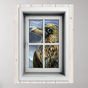 Fenster-Ansicht-Poster Poster