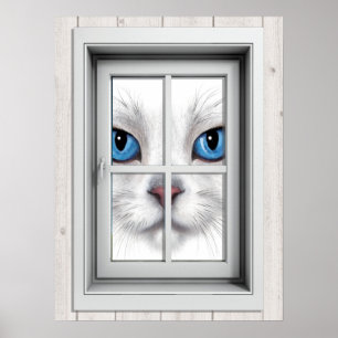 Fenster-Ansicht-Poster Poster