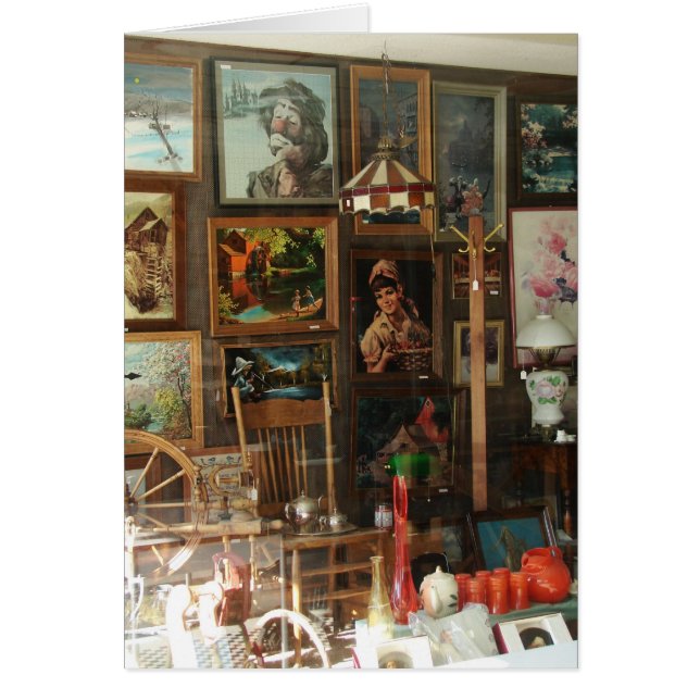 Fenster "Antiquitätenladen" (Vorne)