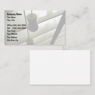 Fenster arbeitet Visitenkarten um Visitenkarte