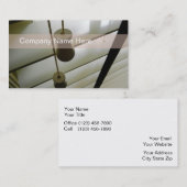 Fenster arbeitet Visitenkarten um Visitenkarte (Vorne/Hinten)