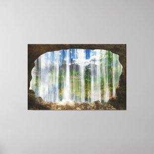 Fenster auf Cwm Canvas Print Leinwanddruck