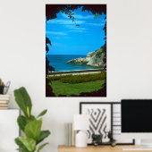 Fenster auf der Adria Poster (Heimbüro)