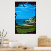 Fenster auf der Adria Poster (Küche)