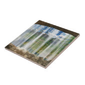 Fenster auf der CWM-Dekorationstafel / Trivet Fliese (Seite)