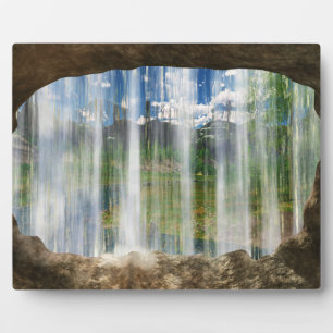 Fenster auf der Cwm Plaque Fotoplatte