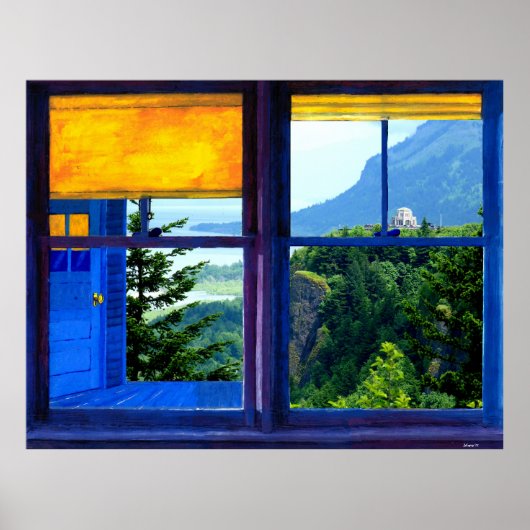 Fenster auf der Schlucht - Poster (Vorne)