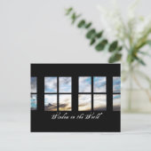 Fenster auf der Welt Nr. 2 | Postkarte (Stehend Vorderseite)