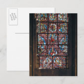 Fenster aus dem Ambulatorium Postkarte (Vorne/Hinten)