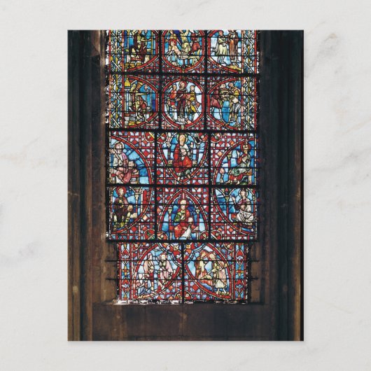 Fenster aus dem Ambulatorium Postkarte (Vorderseite)