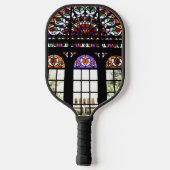 Fenster aus festem Glas Pickleball Schläger (Rückseite)