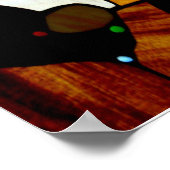 Fenster aus festem Glas Poster (Ecke)