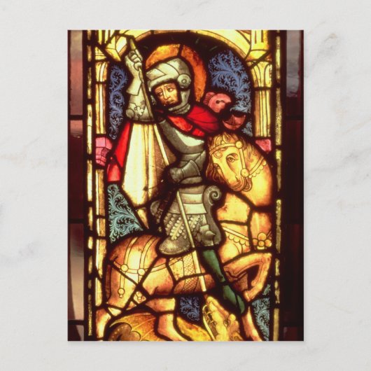 Fenster aus festem Glas Postkarte (Vorderseite)