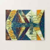 Fenster aus festem Glas Puzzle (Horizontal)