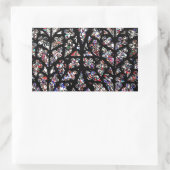 Fenster aus festem Glas Rechteckiger Aufkleber (Tasche)