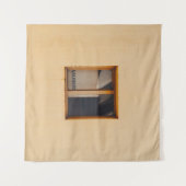 FENSTER AUS GERAHMTEM HOLZ WANDTEPPICH (Vorderseite (Horizontal))