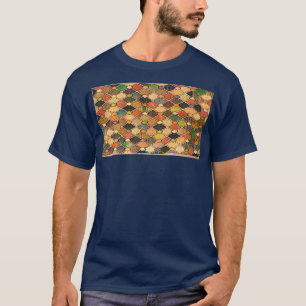 FENSTER AUS GLAS MIT MITTELALTERLICHEM STYL T-Shirt
