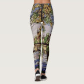 FENSTER AUS GLAS VON PARIS FRANKREICH 2 LEGGINGS (Rückseite)
