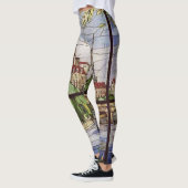 FENSTER AUS GLAS VON PARIS FRANKREICH 2 LEGGINGS (Links)